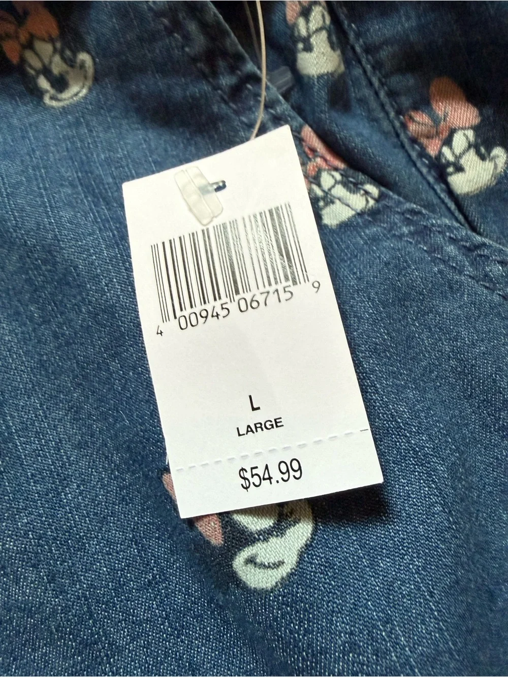 Disney Parks Minnie Mouse Paperbag Jeans